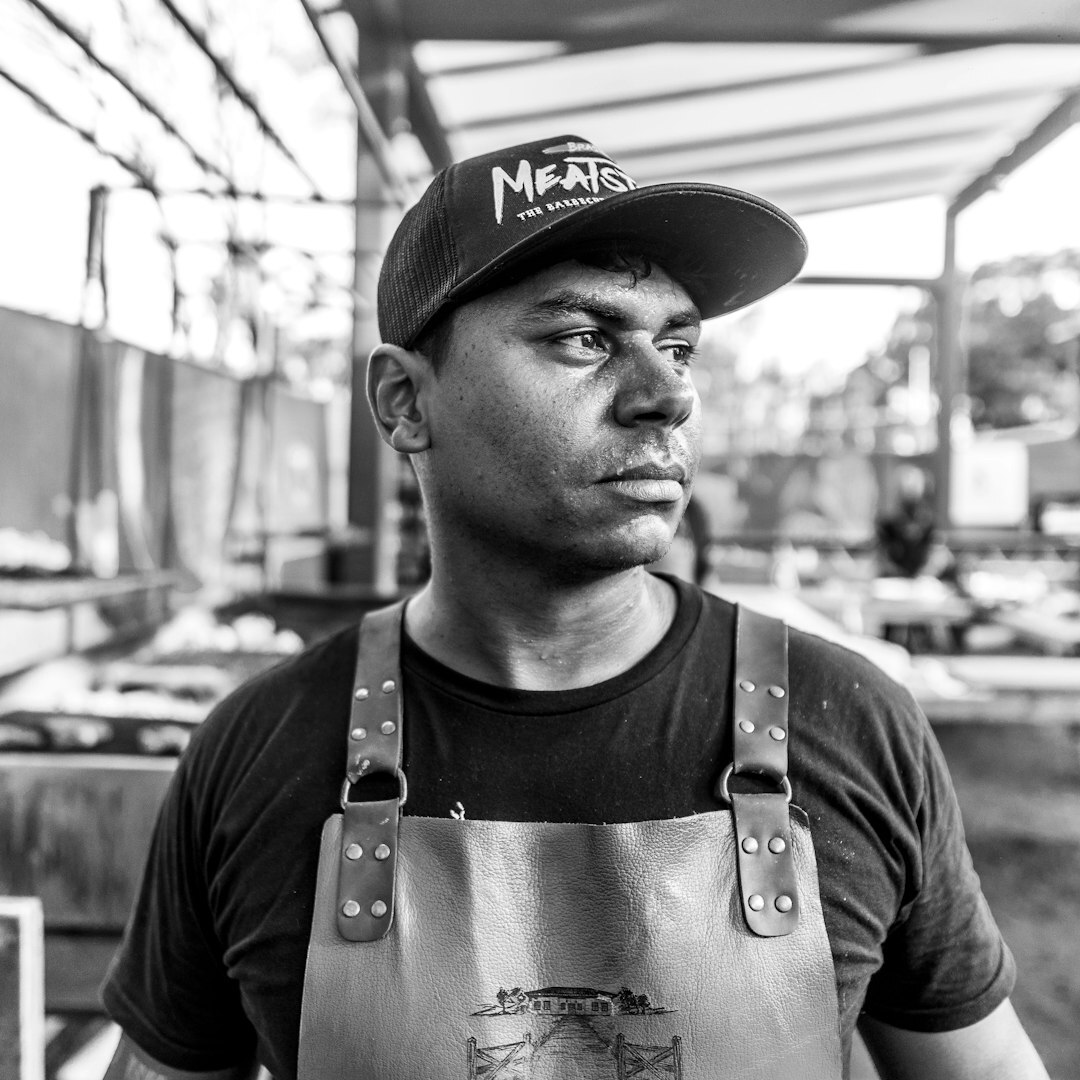 Portrait d'un chef plateau belge d'origine subsaharienne